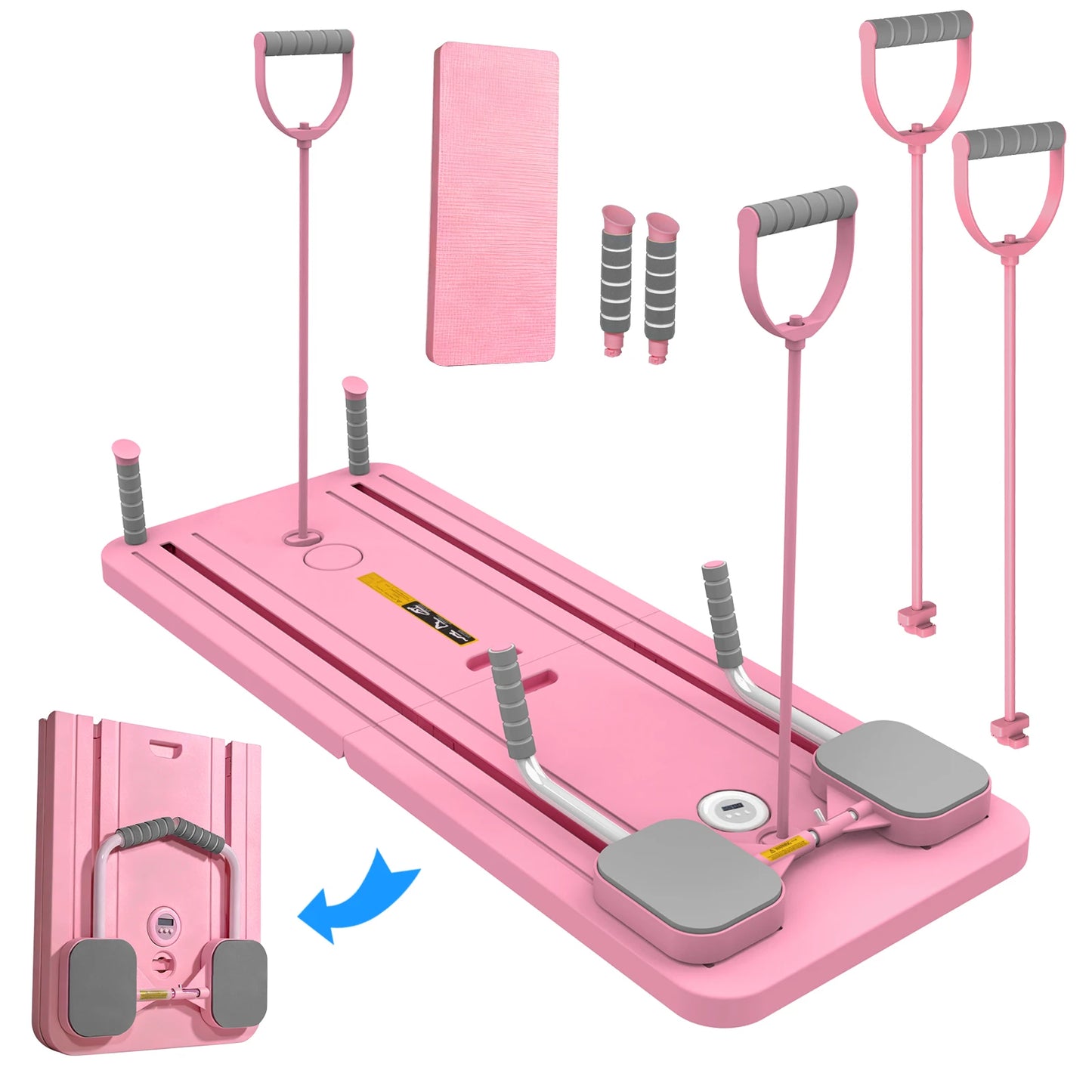 Versatile Pilates Board Abdominal Training Board Workout Exercise Equipment All Body Training Board Fitness Push-up Board